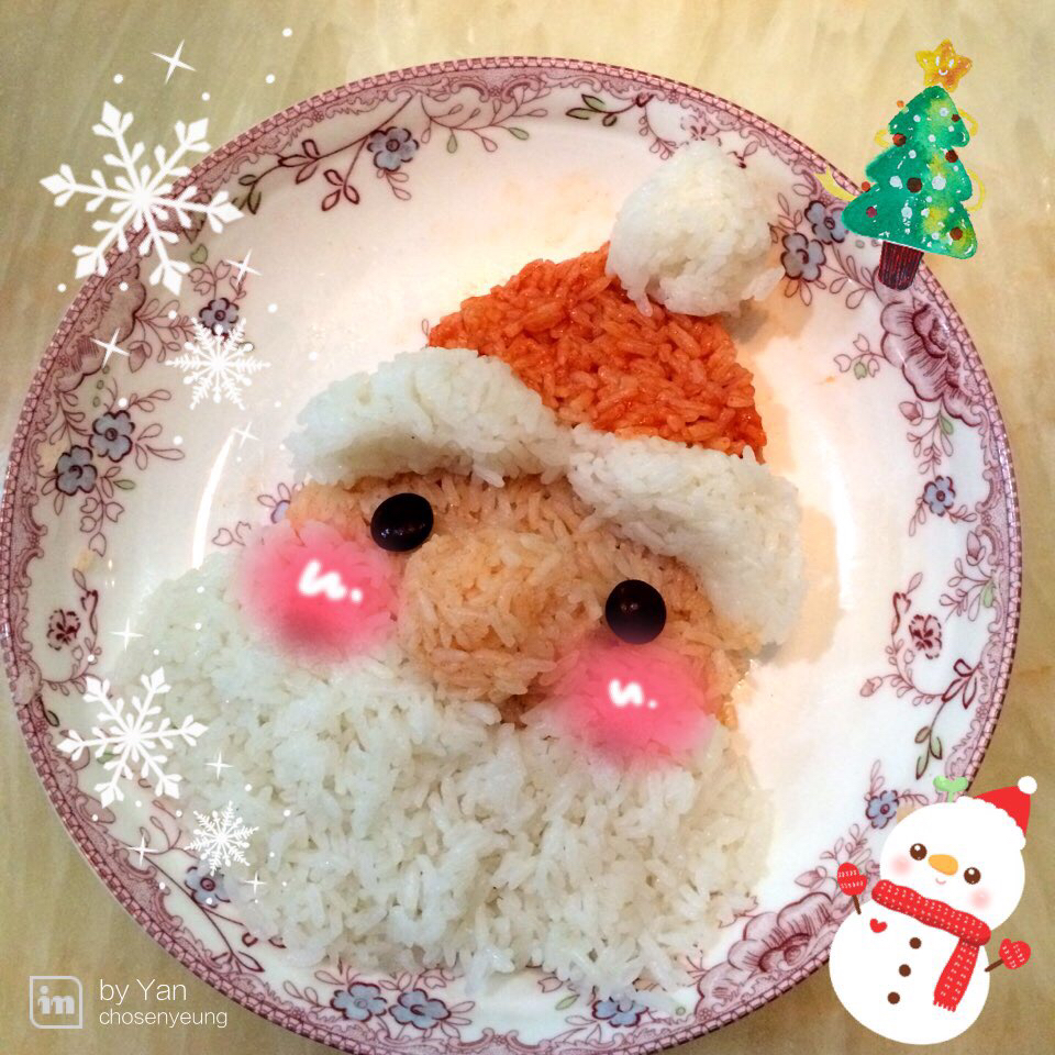 「圣诞老人」大米饭变身记