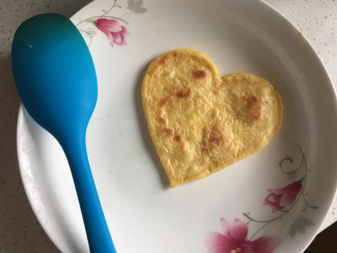 宝宝鸡蛋饼，零技术的做法
