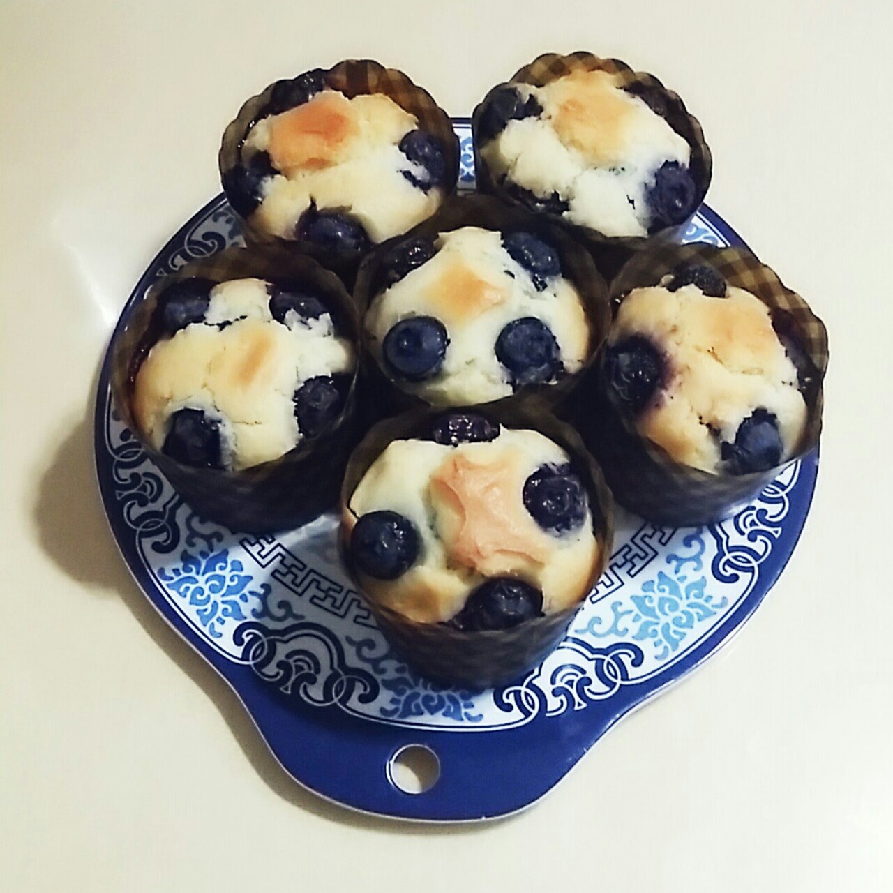 蓝莓枫糖浆酸奶麦芬蛋糕
