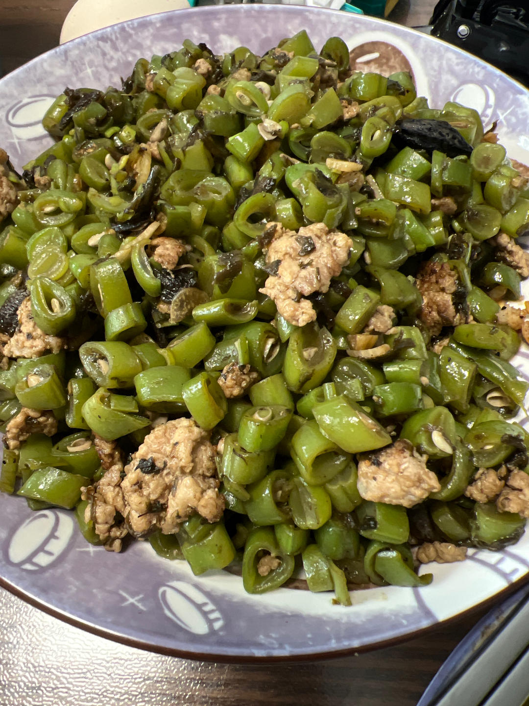 四季豆肉末橄榄菜