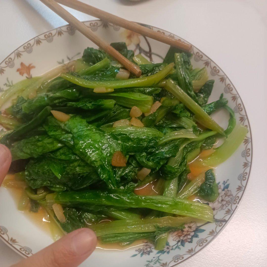 蒜蓉油麦菜（蚝油）