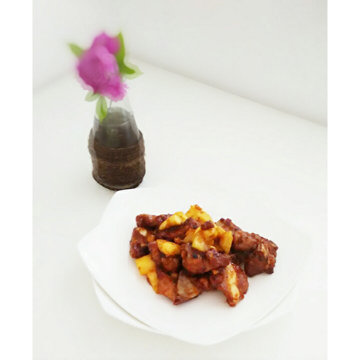 芒果肉酱烧排骨