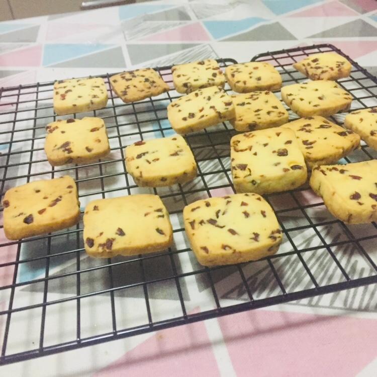 低糖少油版蔓越莓饼干