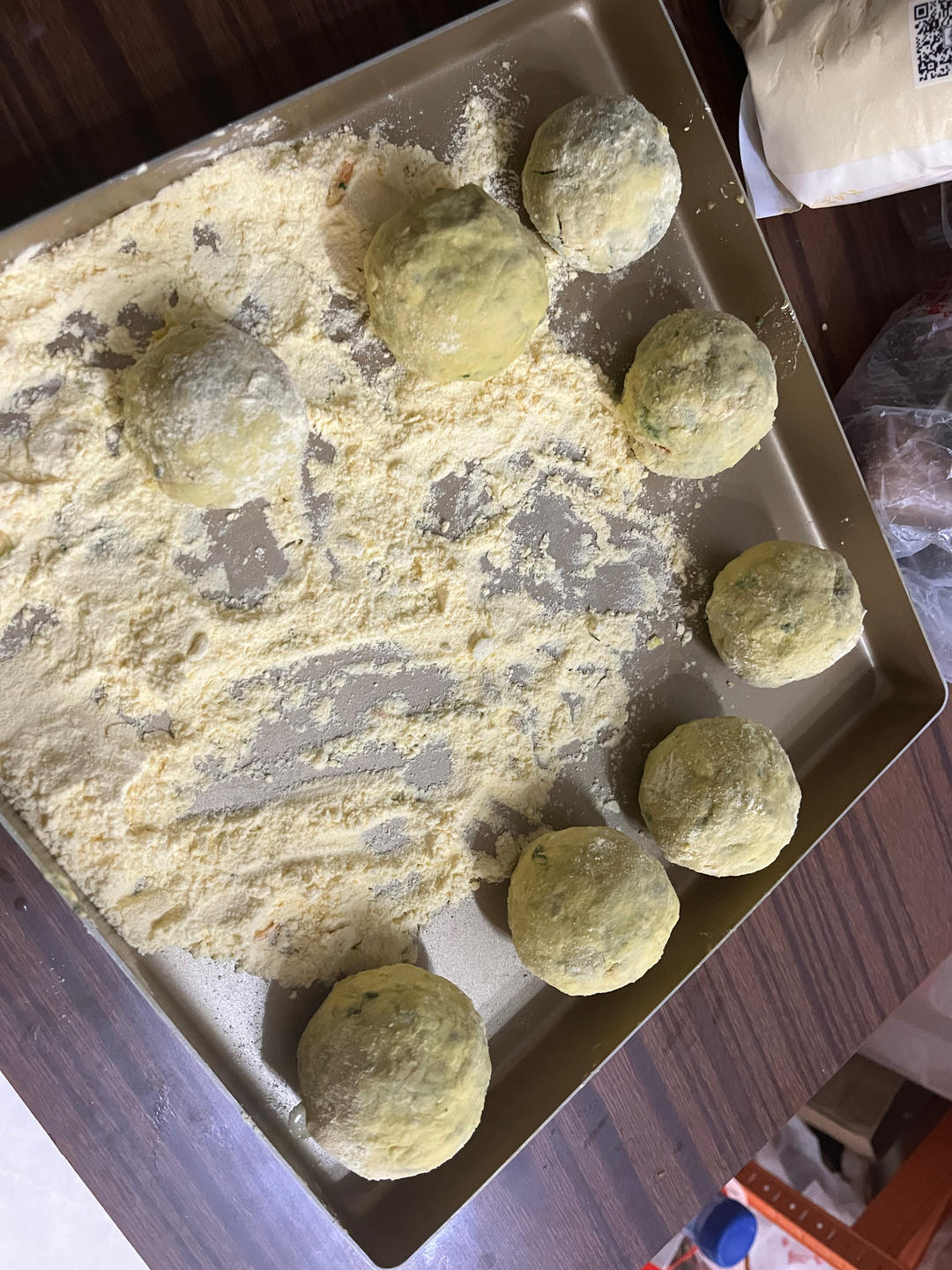 零厨艺也能做到获赞的薄皮大馅菜团子