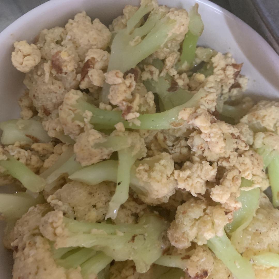 [补血菜谱]花菜炒蛋