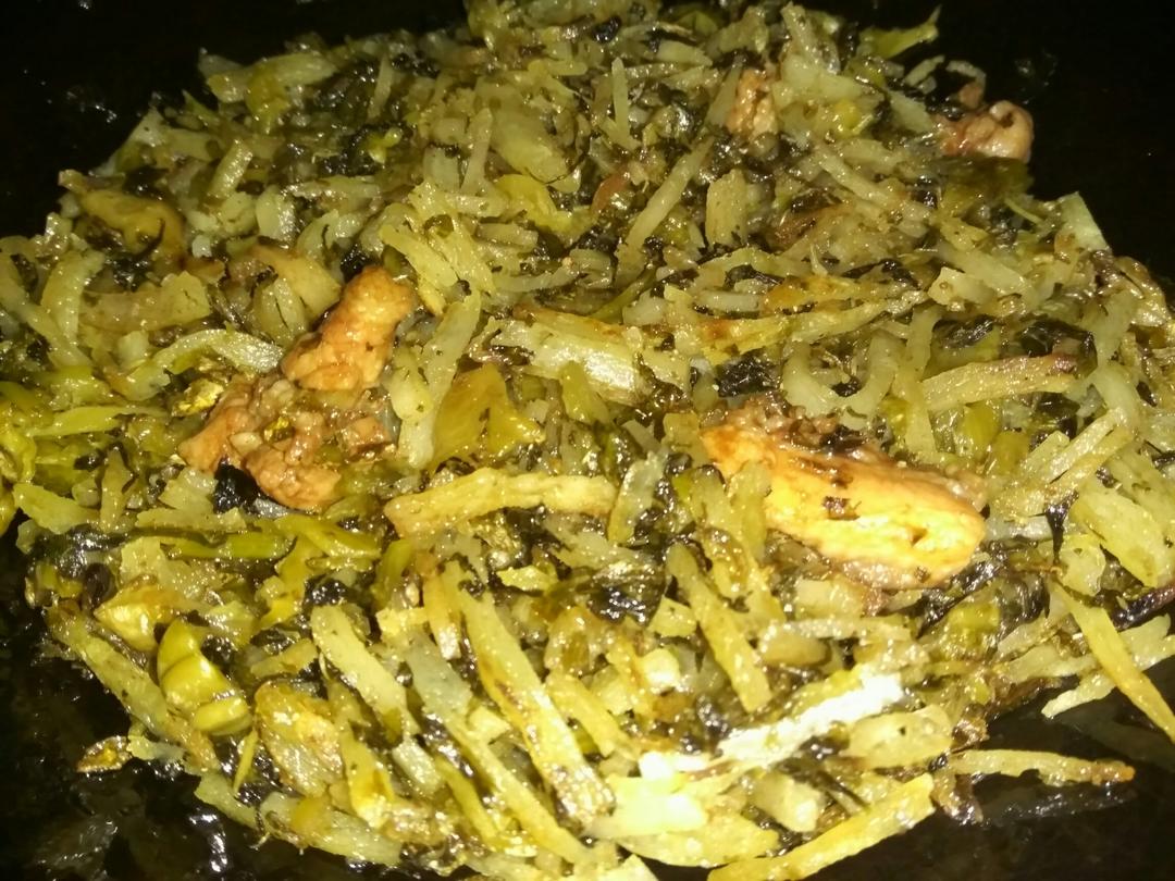酸菜肉丝