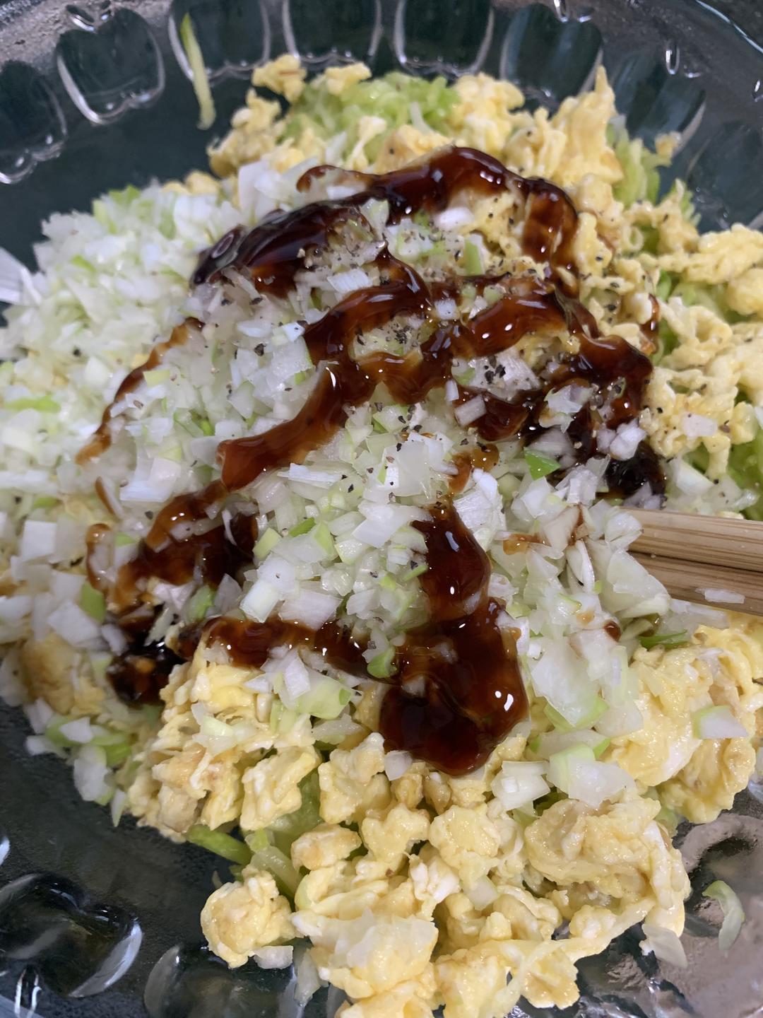 西葫芦鸡蛋虾仁馅🍤饺子🥟的做法