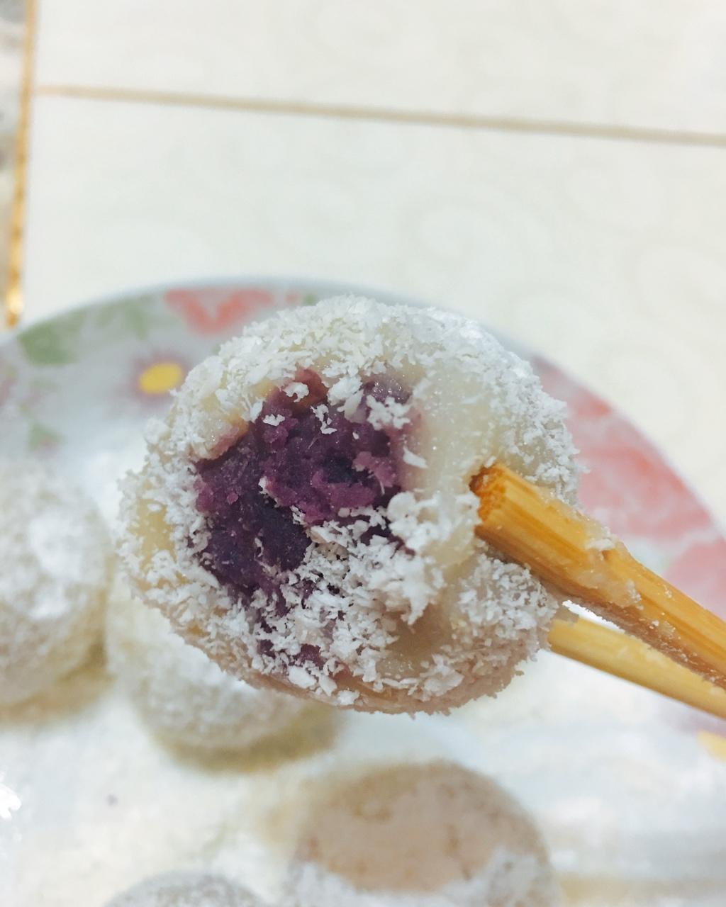紫薯糯米糍