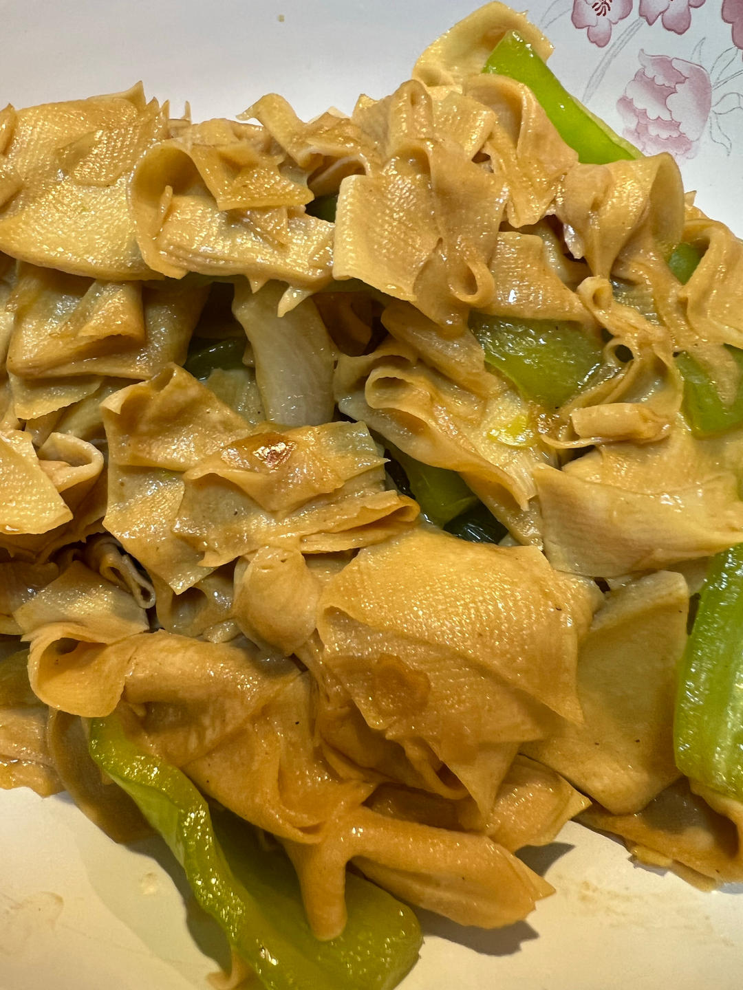 不用厨艺的尖椒干豆腐