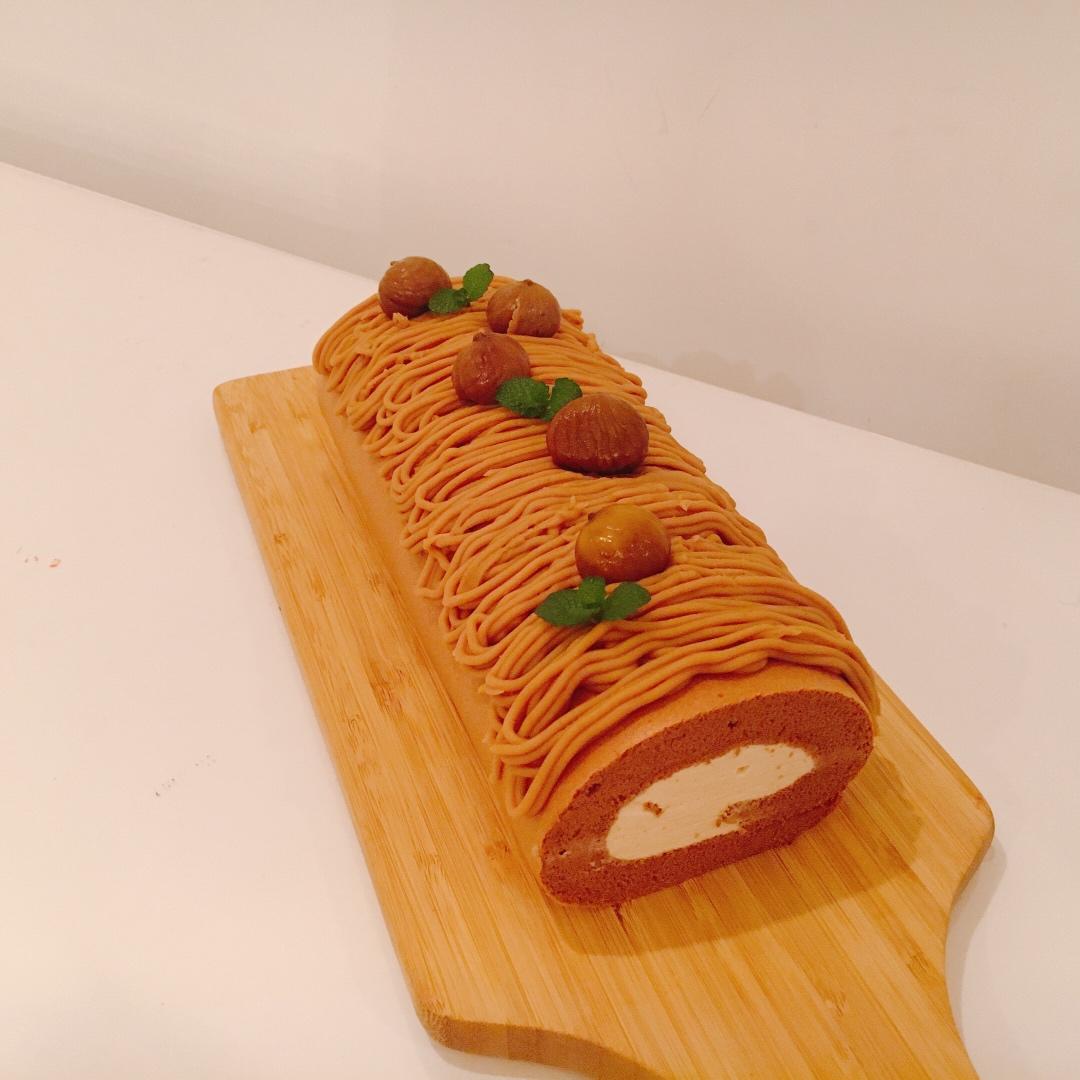 蒙布朗蛋糕卷🌰🍁