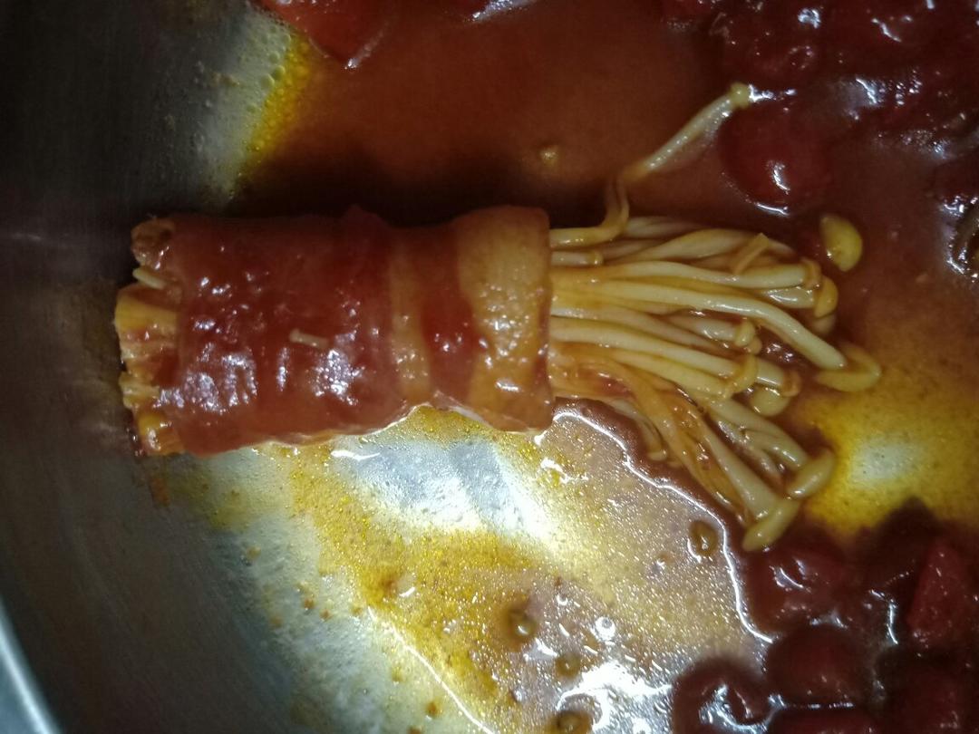 金针菇培根卷