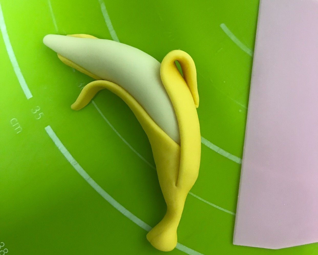 仿真香蕉造型馒头的做法 步骤7