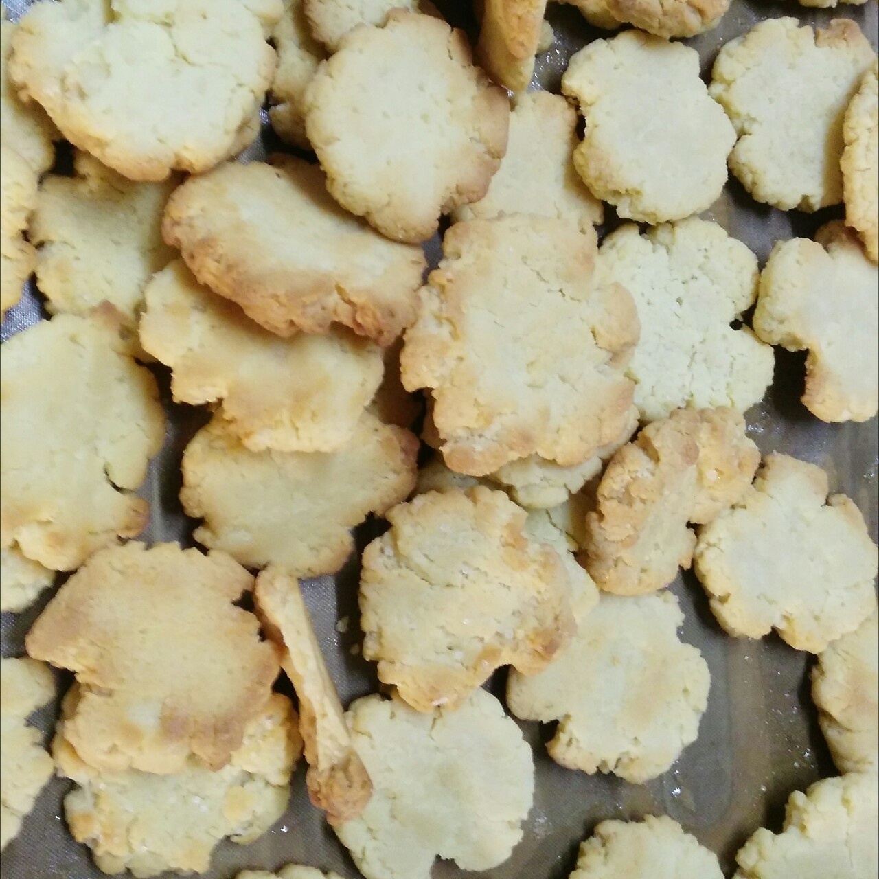 卡通黄油饼干