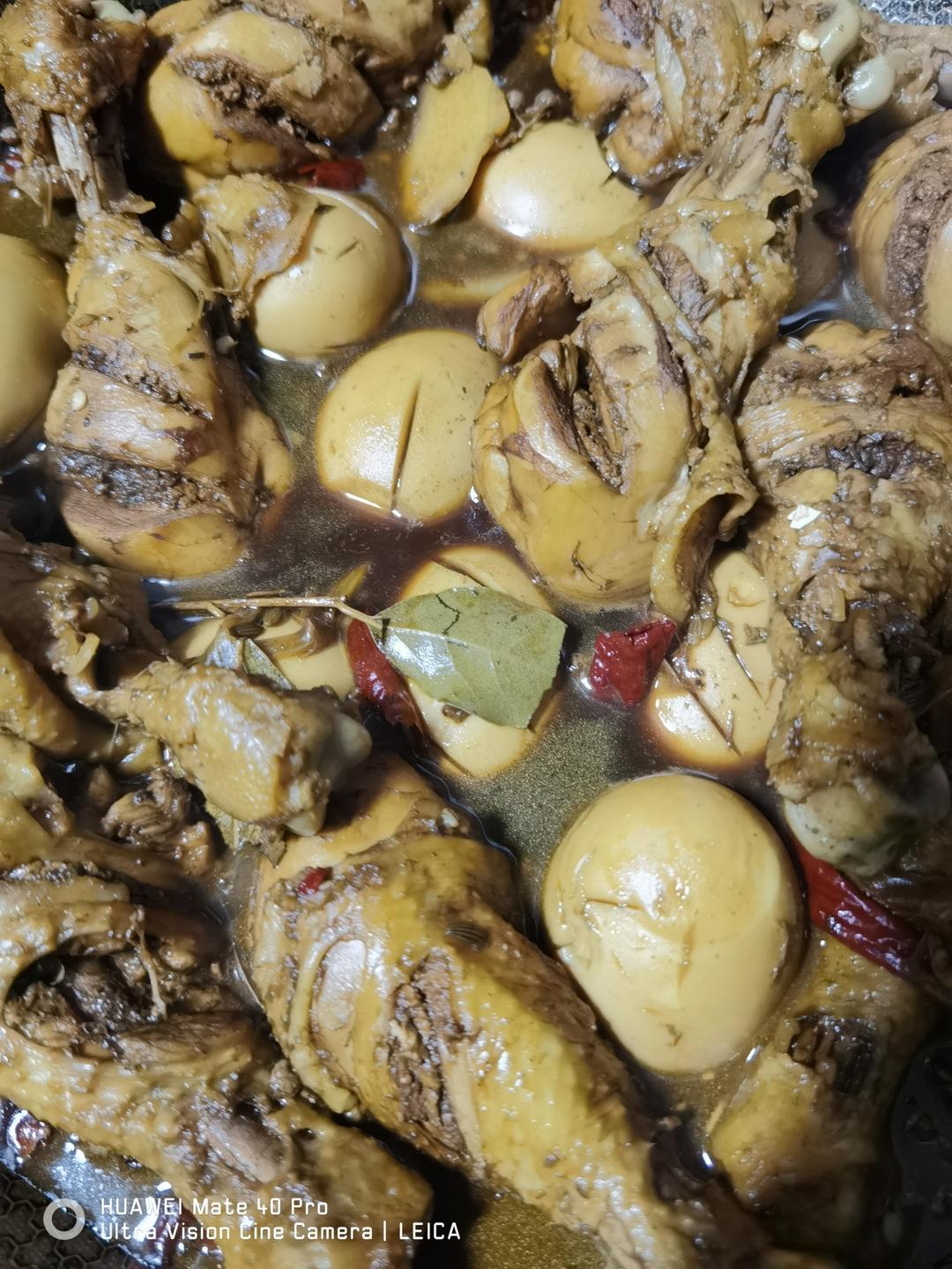 爆好吃的卤鸡腿 卤蛋❗电饭煲 炒锅都可以做~