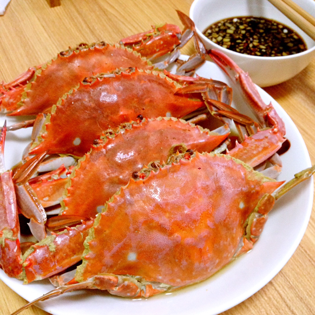 清蒸梭子蟹