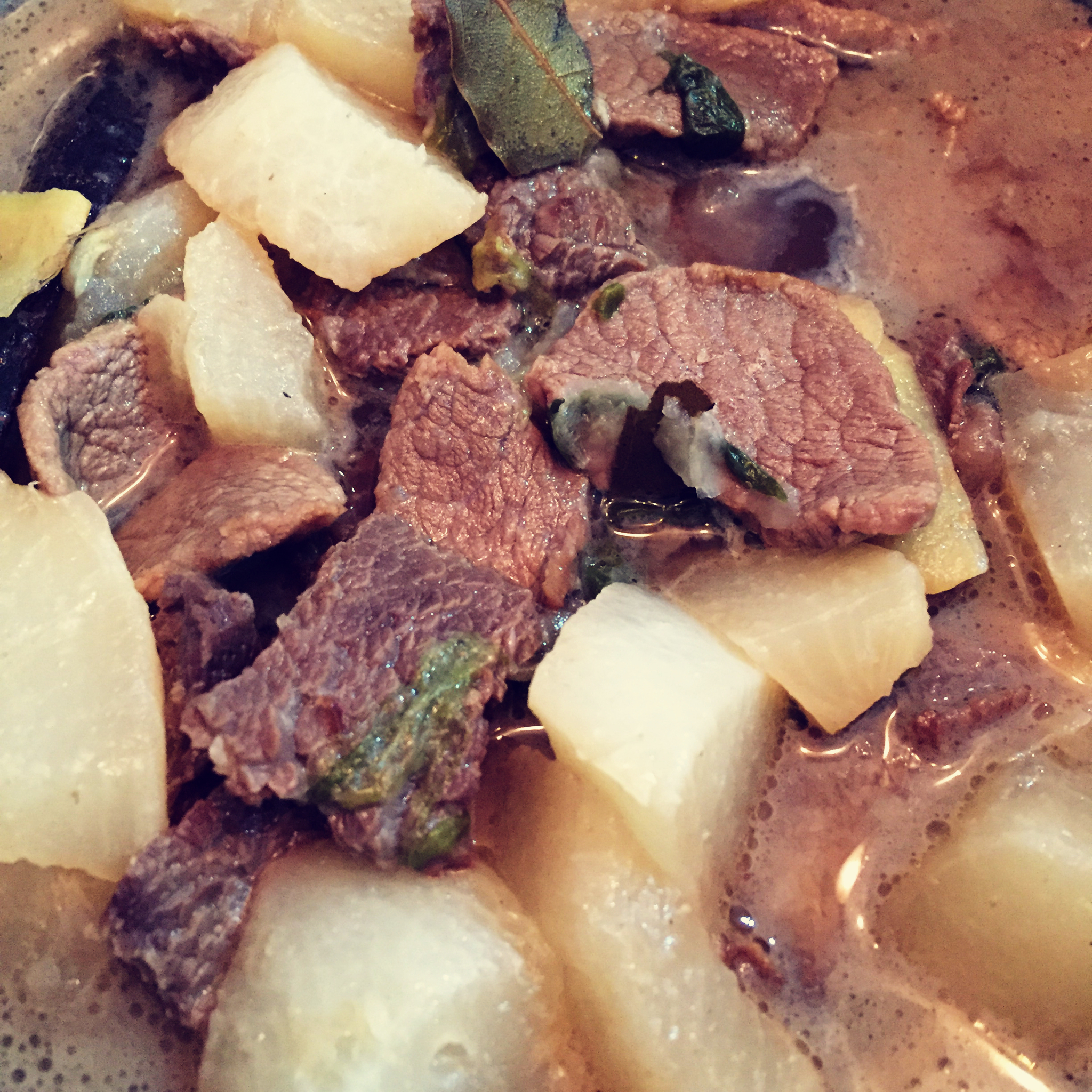 牛肉炖萝卜