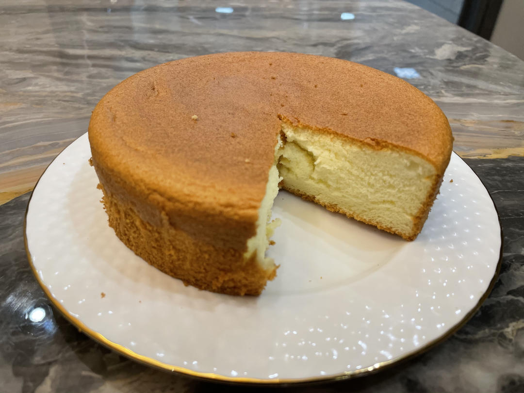 六寸戚风蛋糕(掌握这几点，做戚风就跟煮米饭一样简单)