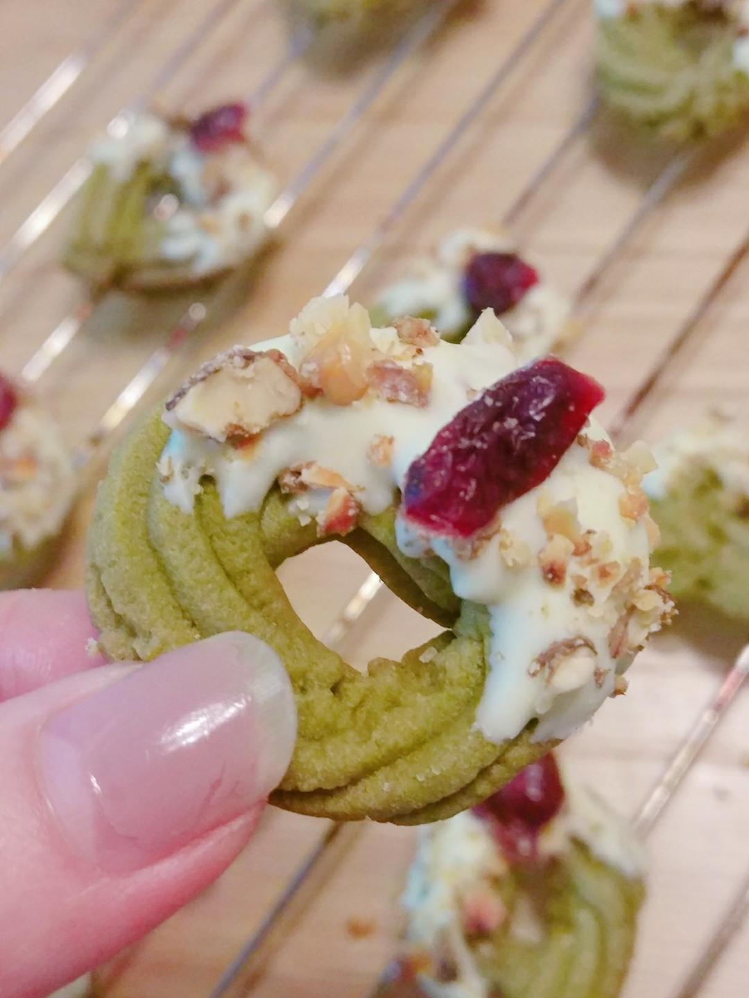 零失败花纹超级立体的黄油曲奇