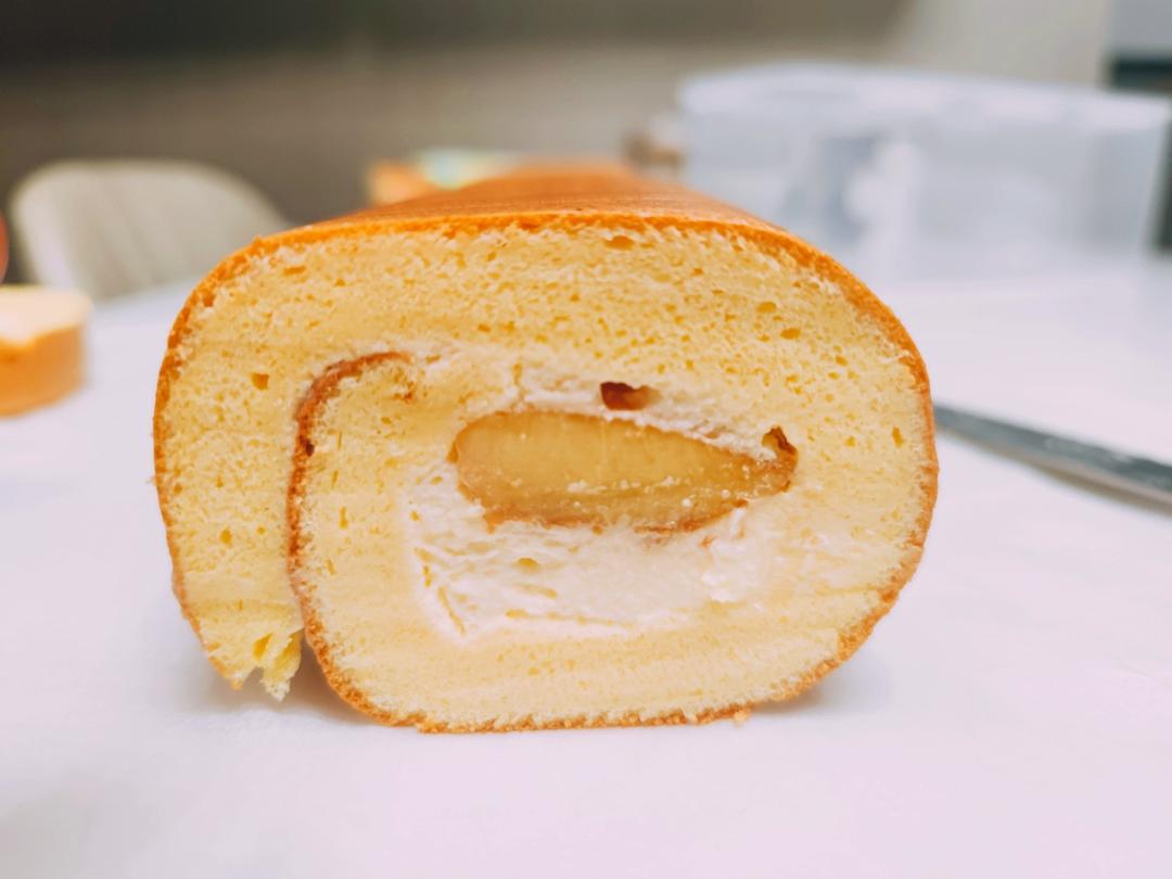 原味戚风蛋糕卷（不开裂/不掉皮）