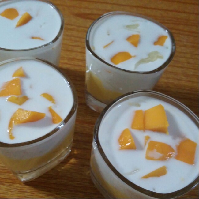 不输甜品店的杨枝甘露