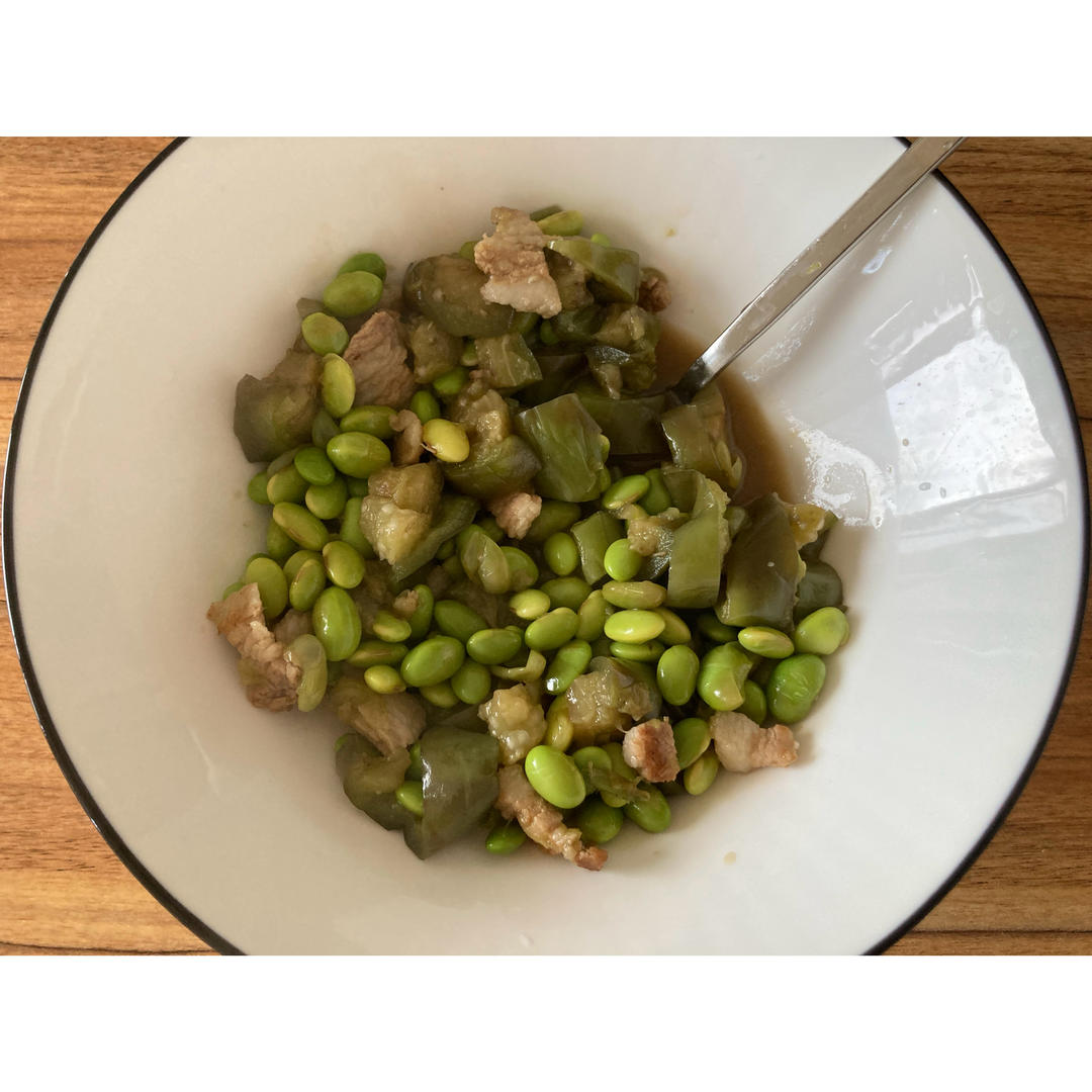青豆茄子