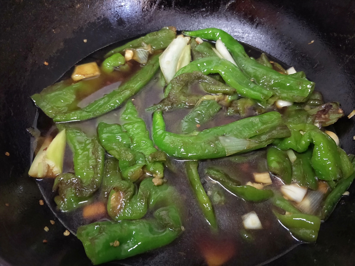 虎皮青椒，下饭伴侣的做法 步骤4