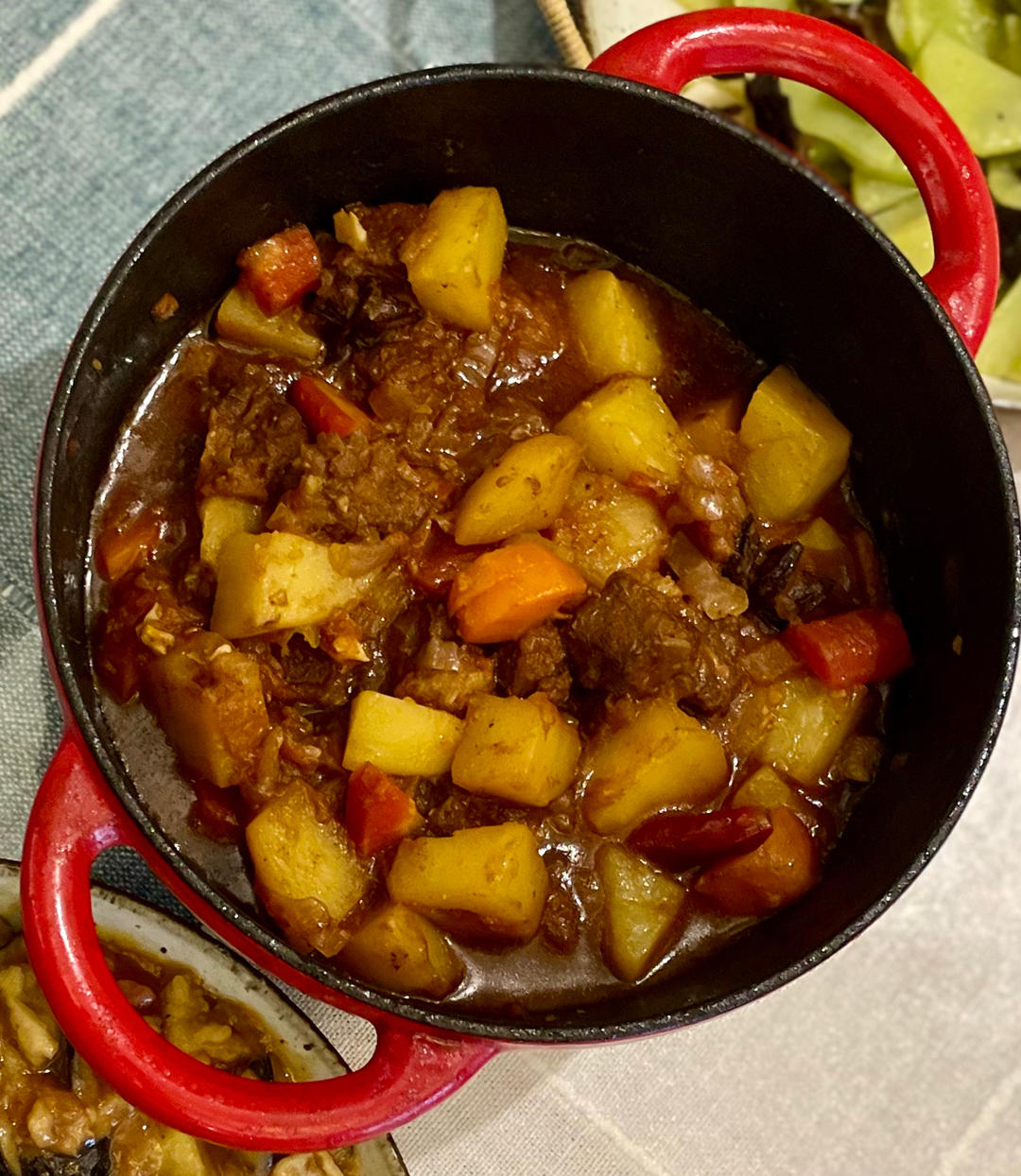 红烧牛肉土豆 （独家秘制）