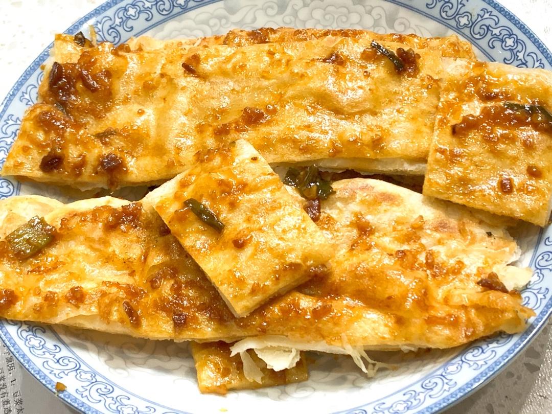 酥的掉渣的酱香饼，老公说都可以开店啦