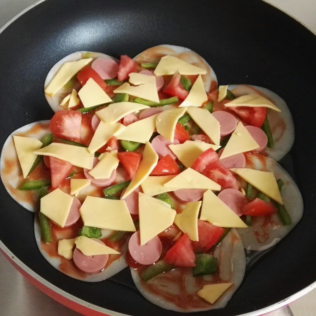 美味饺子皮匹萨