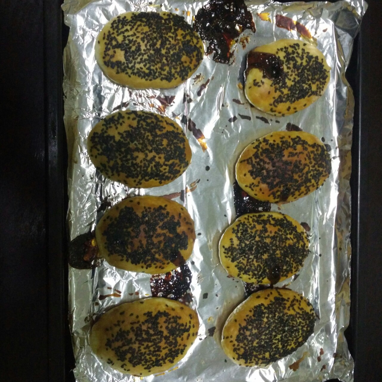 会掉渣，会爆浆的红糖烧饼