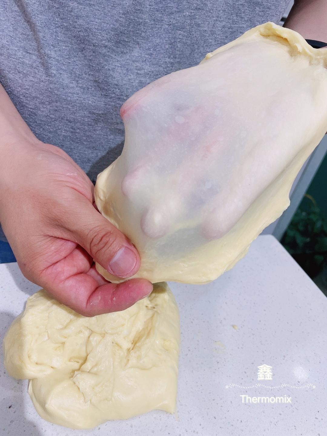 纯奶手撕吐司的做法 步骤1