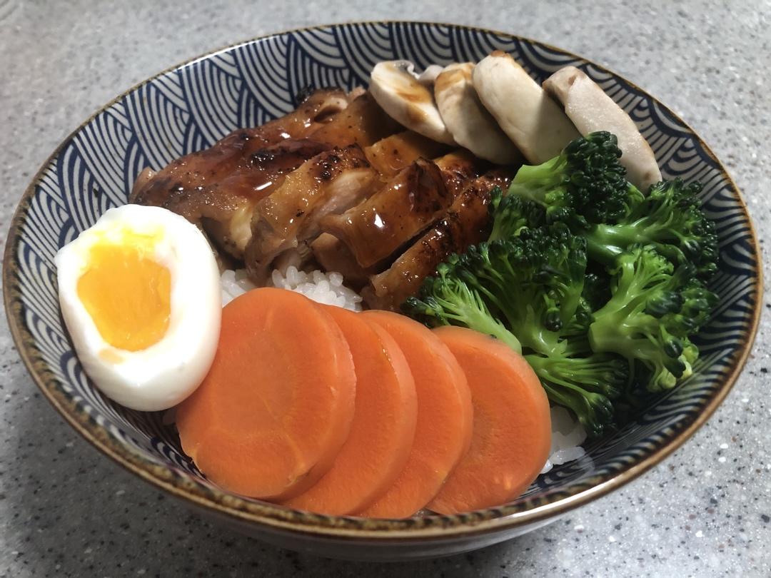 照烧鸡腿饭