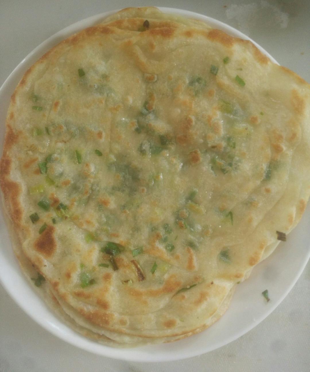 葱油饼（饺子皮 懒人快手版）