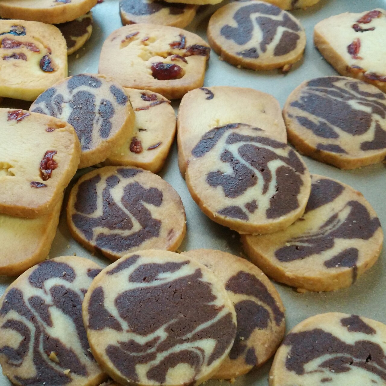 哥手把手教你做大理石曲奇