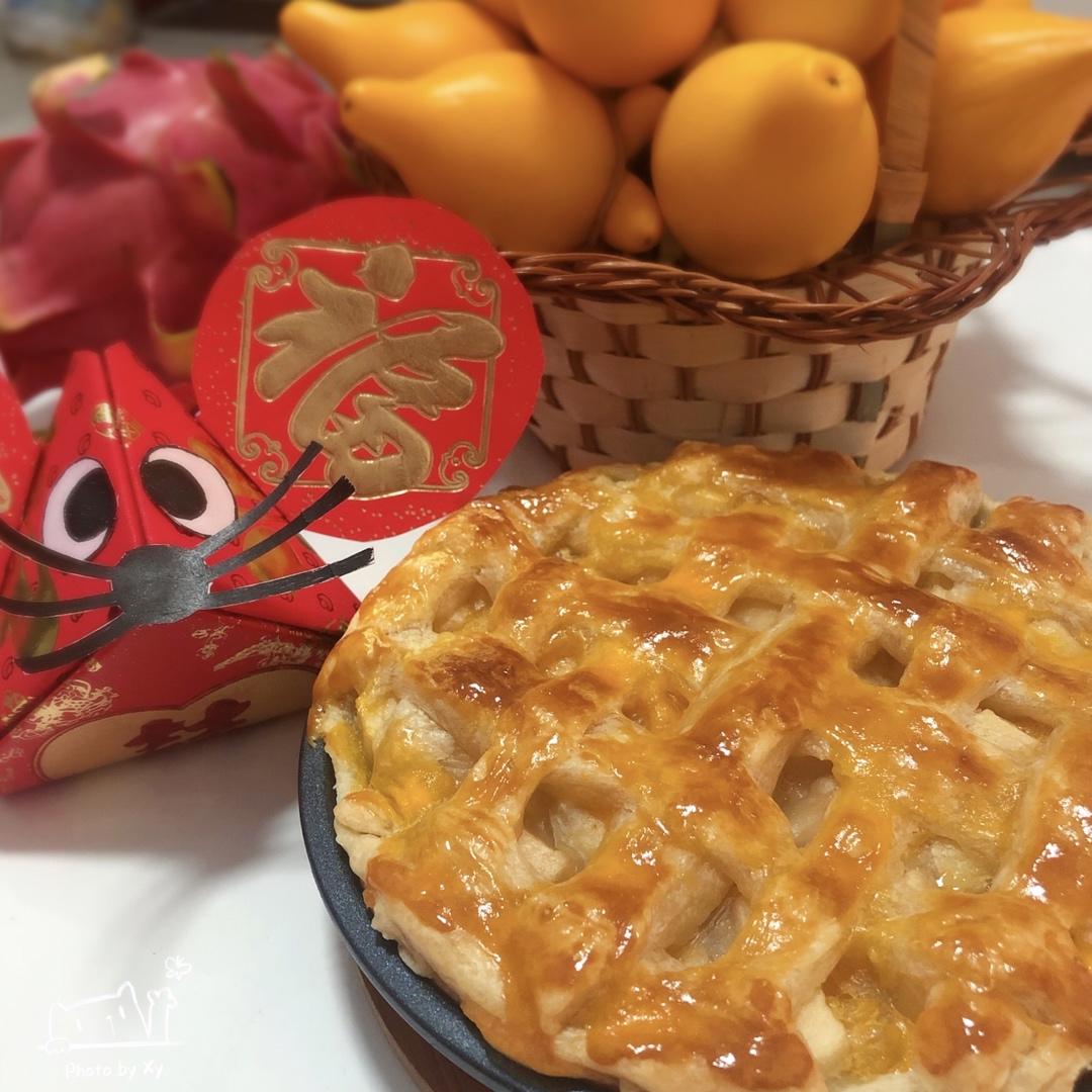 简易快手苹果派