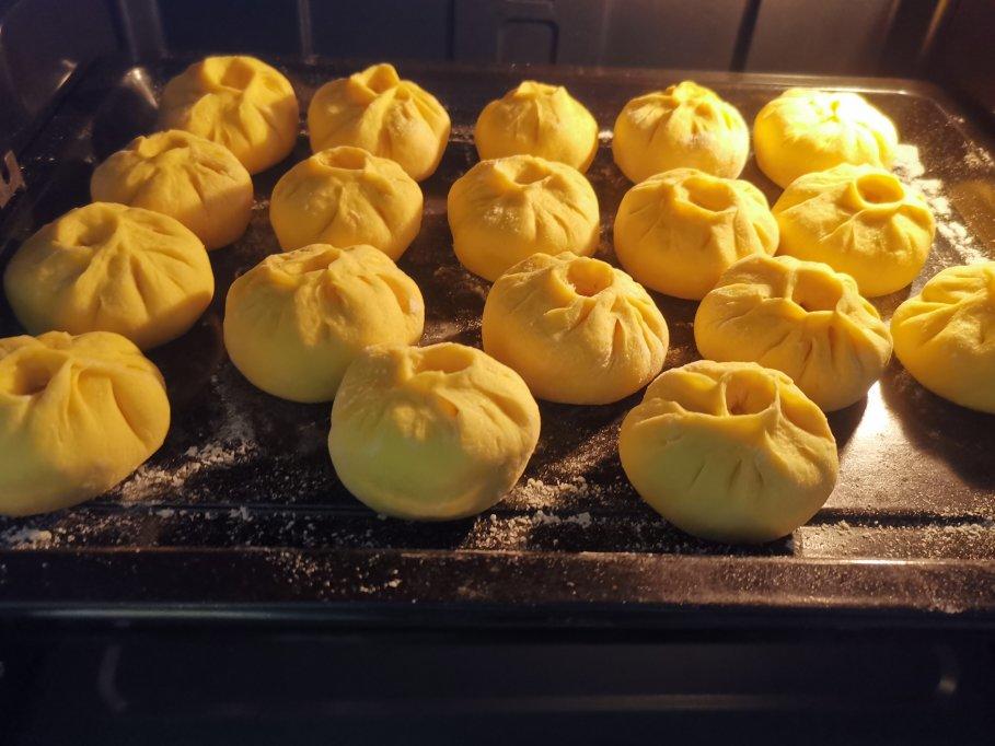 胡萝卜木耳鸡蛋素包子