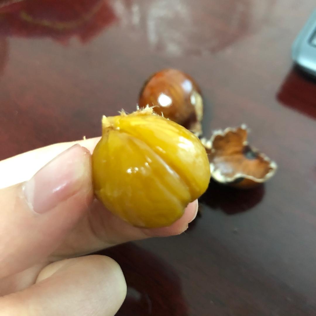 糖炒栗子微波炉版