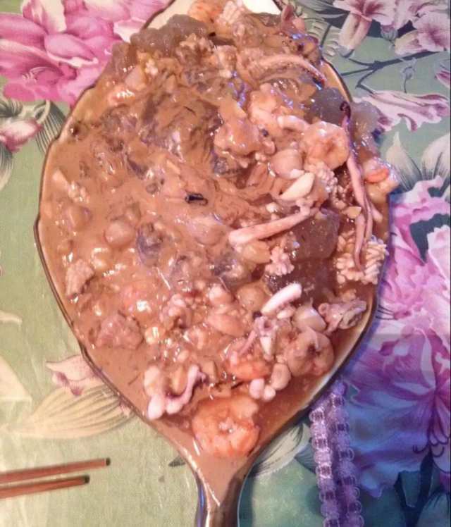 三鲜焖子