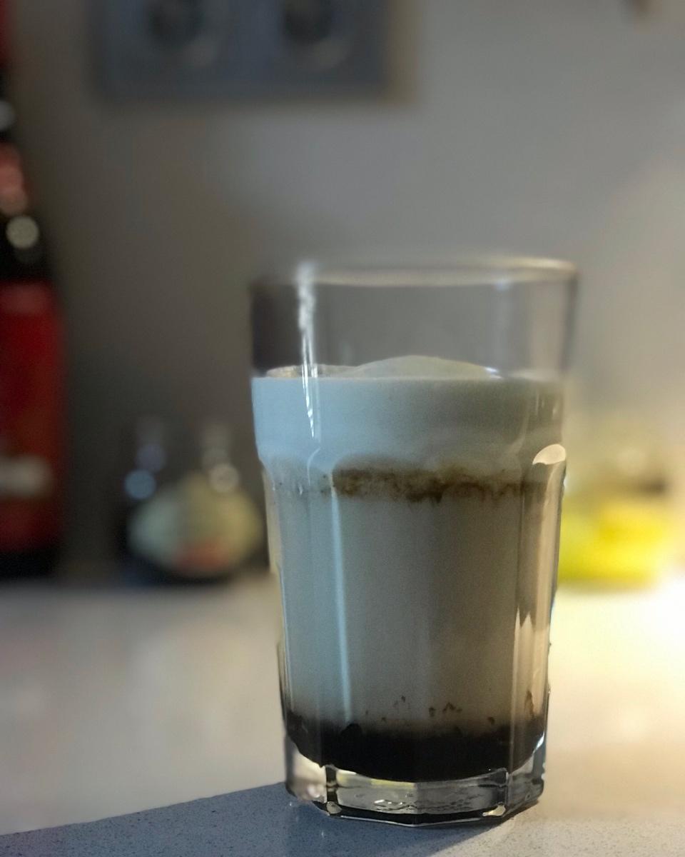 脏脏的海盐奶盖珍珠奶茶（自制珍珠）