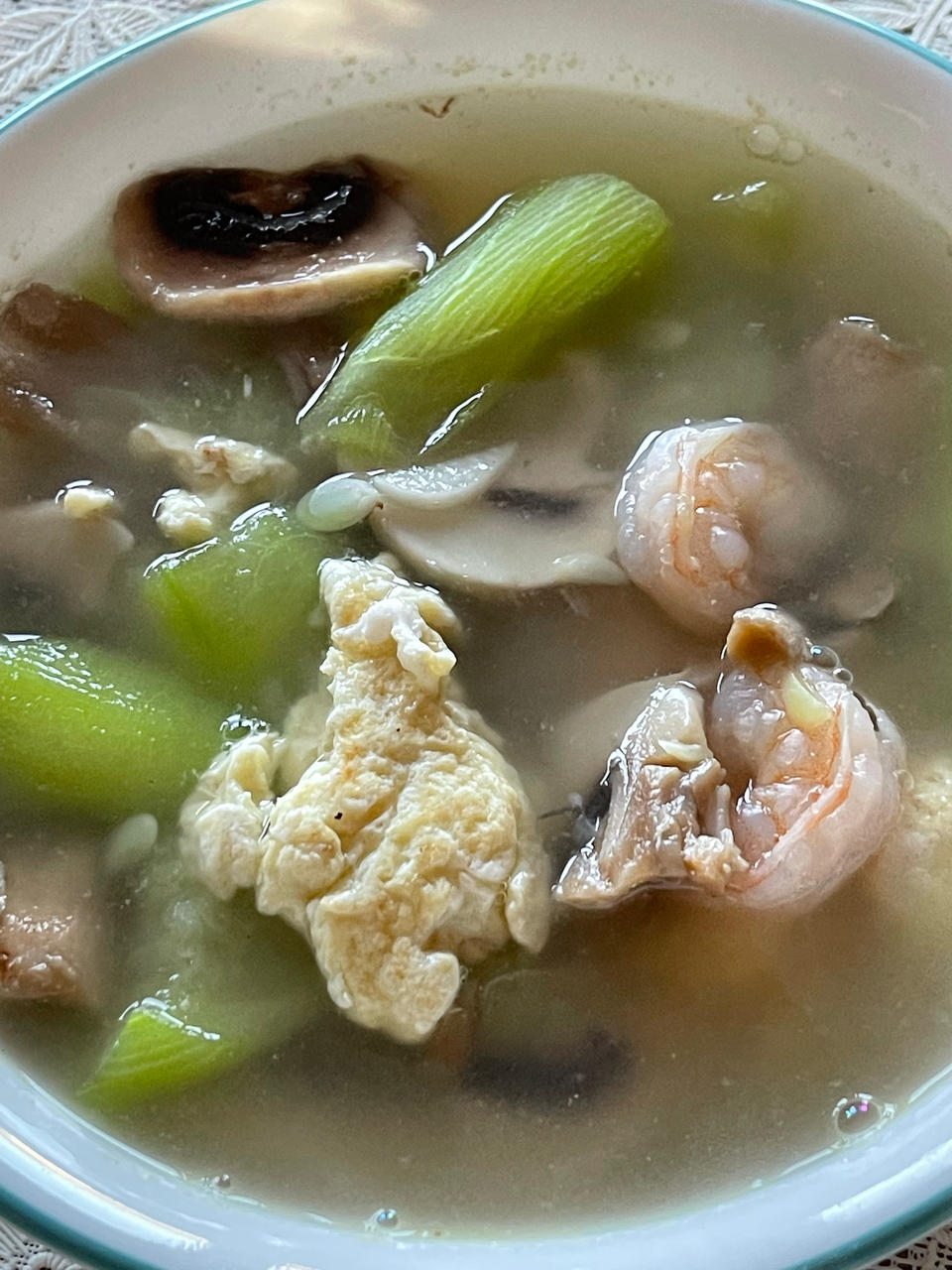 味道鲜美的丝瓜汤