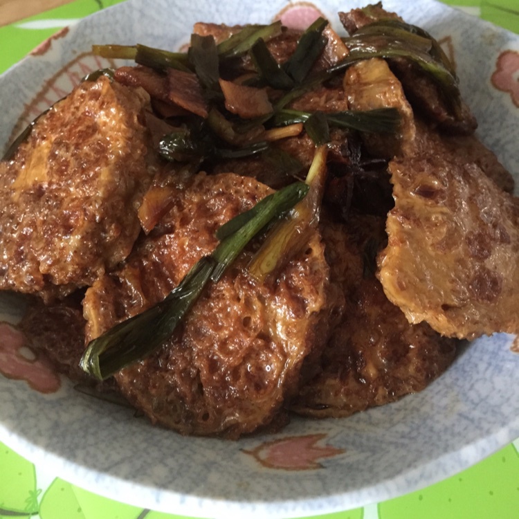 家常红烧素鸡