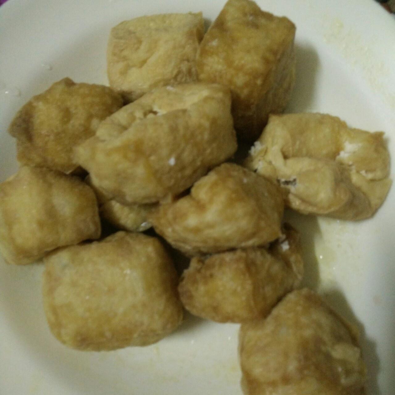 甜酸油豆腐裹肉(开胃菜)的做法 步骤2