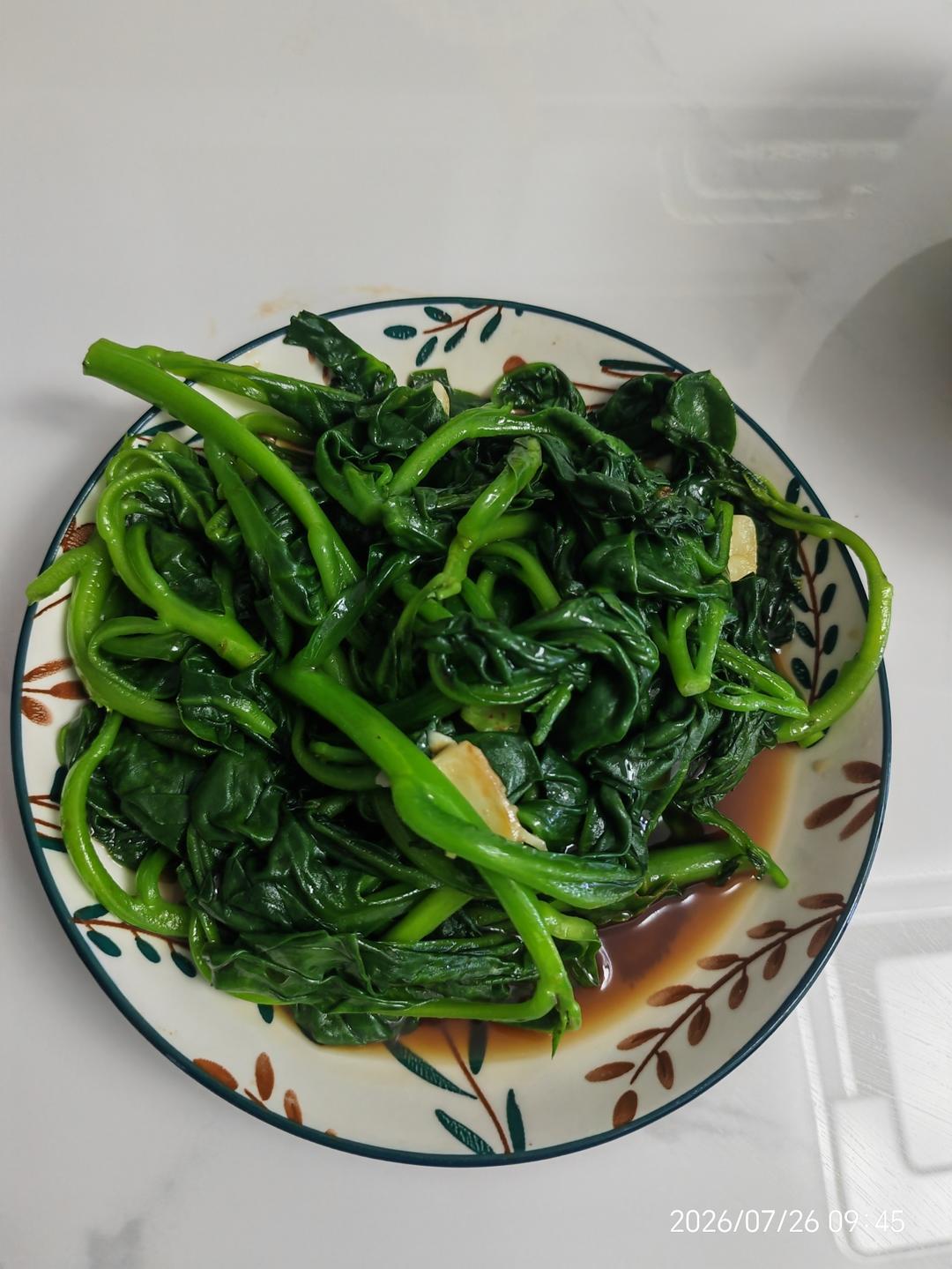 炒好潺菜(木耳菜)的几个要点