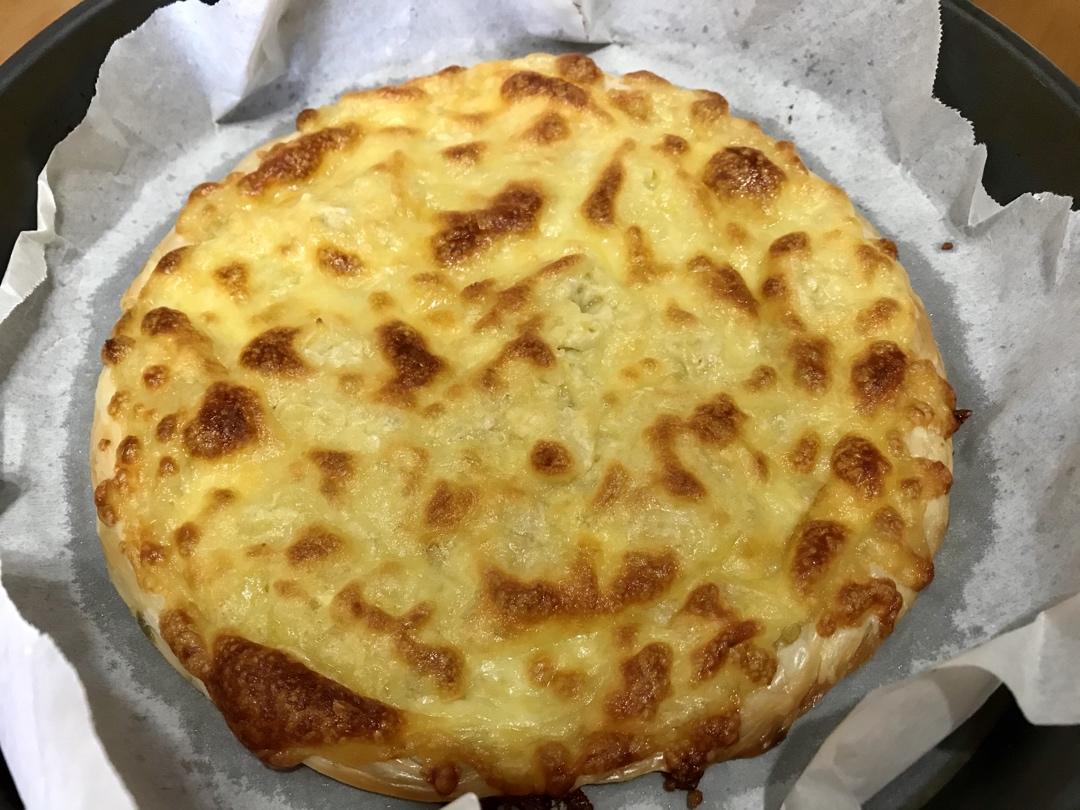 手抓饼榴莲披萨