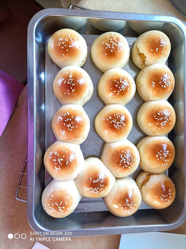 奶黄小餐包-一次发酵超好吃（附快手奶黄馅制作方法）