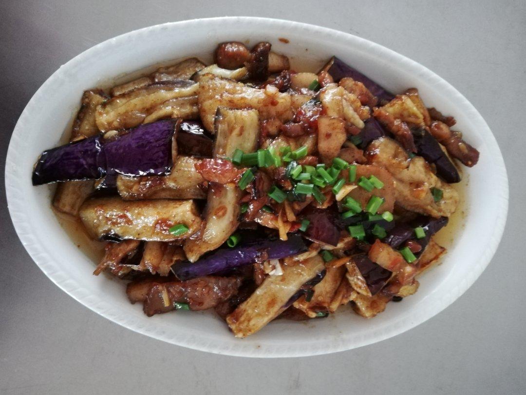 青椒炒茄子