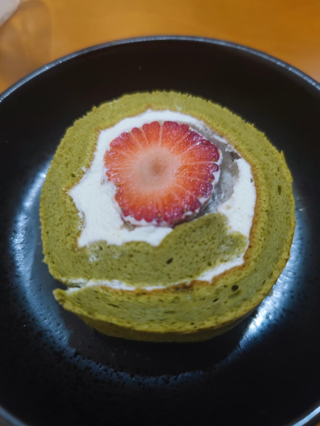 日式抹茶蛋糕卷