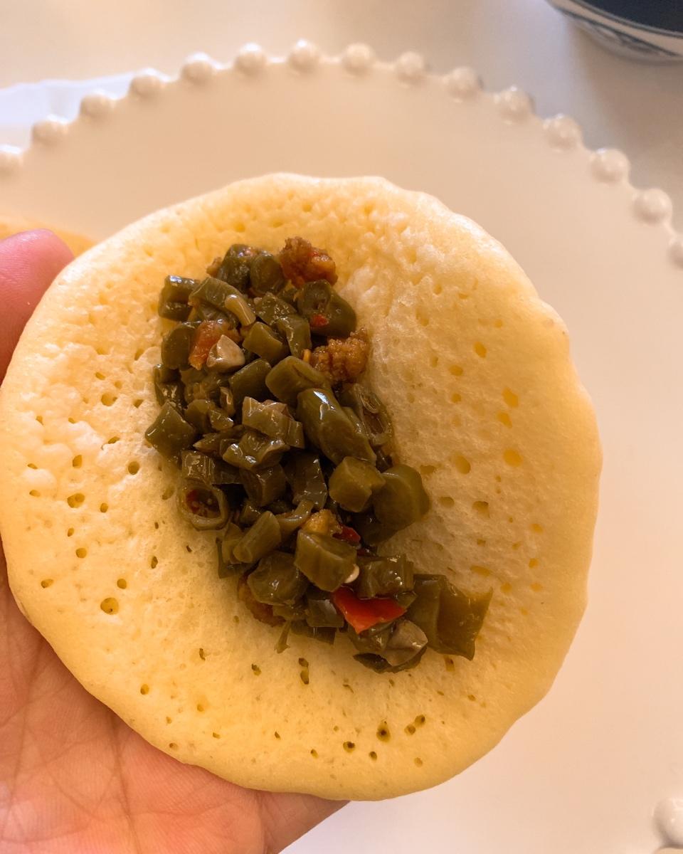 成都名小吃——蛋烘糕