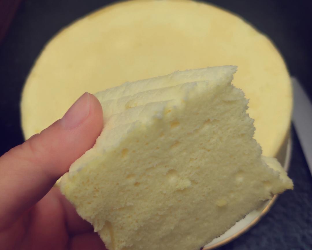 8寸蒸蛋糕的做法