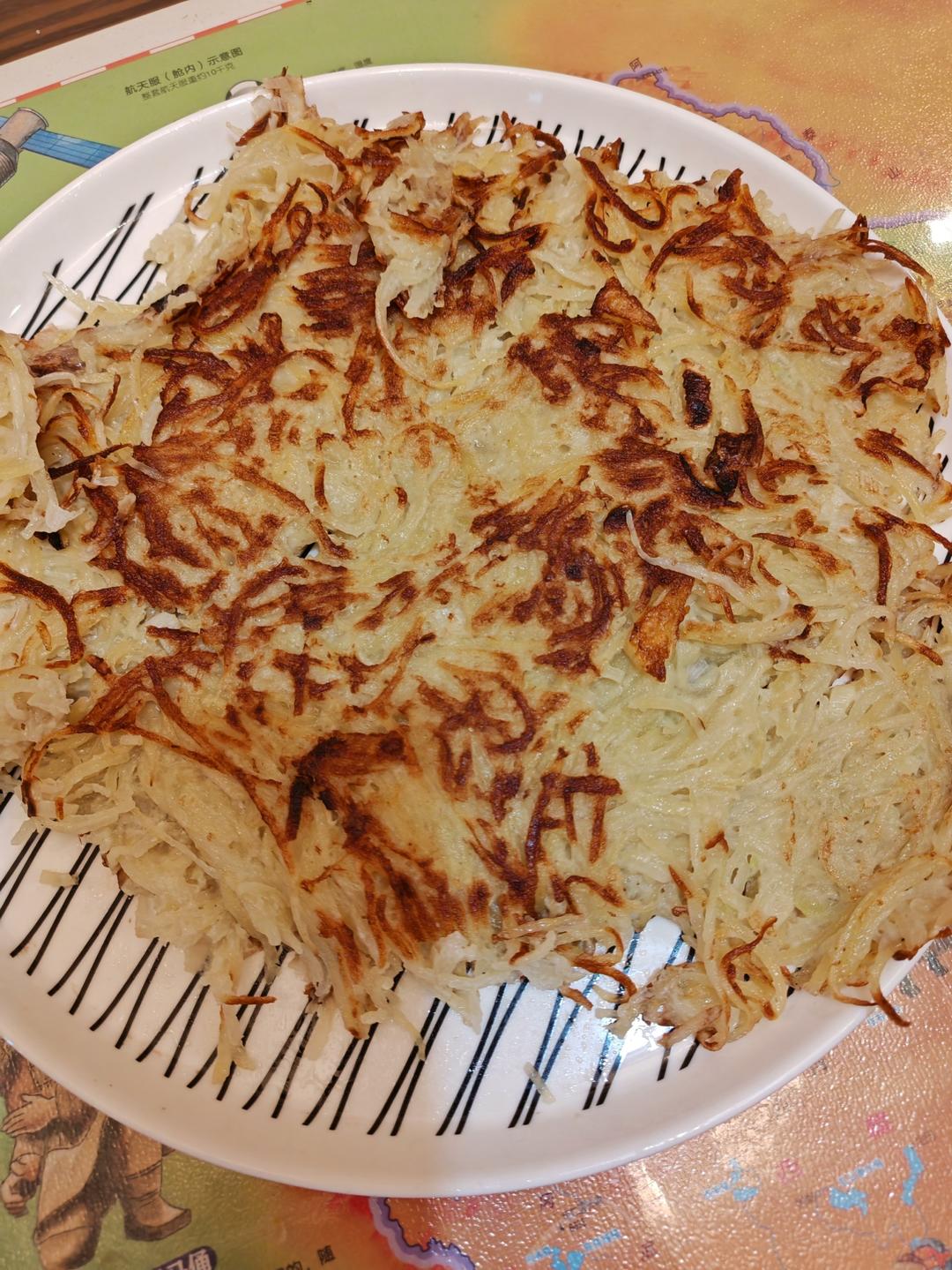 香煎土豆丝饼（超简单）